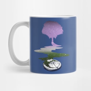 Genderqueer Tree LGBT Pride Flag Mug